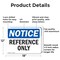Signmission Reference Only, 18 in W x Rectangle, Aluminum OS-2PACK-NS-A-1218-L-18014 - alternate 4